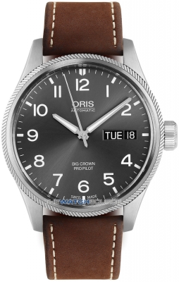 Buy this new Oris Big Crown ProPilot Day Date 45mm 01 752 7698 4063-07 5 22 05FC mens watch for the discount price of £1,096.00. UK Retailer.